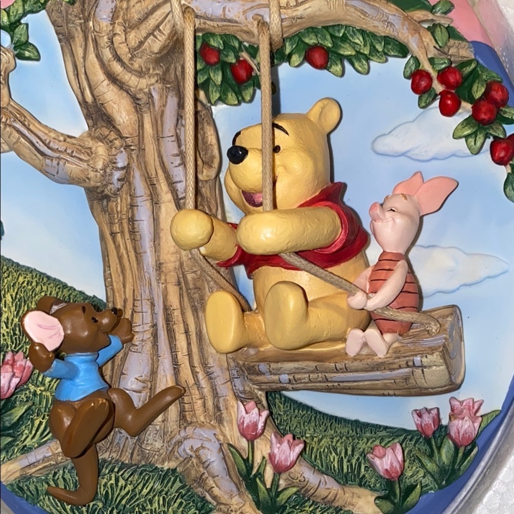 Certified Sharing A Ride B5816 Winnie the Pooh Decorative Wall Plaque - Picture 4 of 7